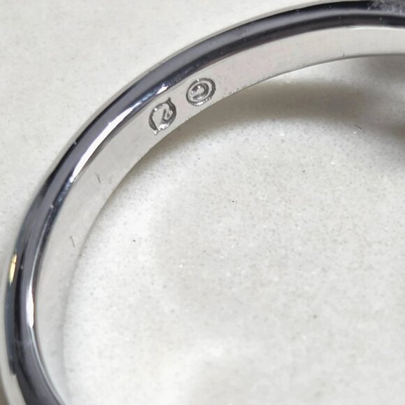 Authentic Swarovski Millenia Cocktail Ring Rhodium Finish Clear Crystals Size 6 - Picture 2 of 6